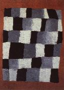 Paul Klee rhythmical oil on canvas